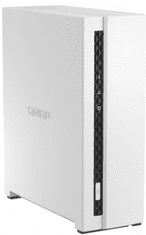 Qnap NAS strežnik za 1 disk, 2GB RAM, 1Gb mreža, bel (TS-133)