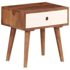 Vidaxl Nočna mizica iz trdnega palisandra 45x30x45 cm