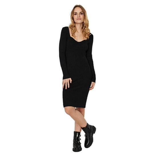 Vero Moda Ženska obleka VMWILLOW Slim Fit 10250951 Black