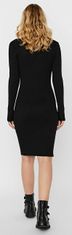 Vero Moda Ženska obleka VMWILLOW Slim Fit 10250951 Black (Velikost M)