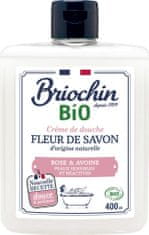 Briochin Fleur de Savon Gel za tuširanje - oves in vrtnice, 400ml