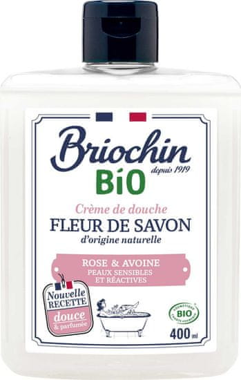 Briochin Fleur de Savon Gel za tuširanje - oves in vrtnice, 400ml