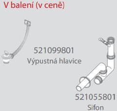 CASARREDO Pomivalno korito iz nerjavečega jekla ET-34 vgrajena
