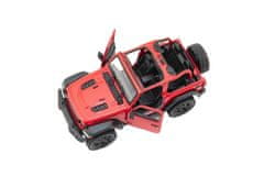 Kinsmart Avto Jeep Wrangler 2018 odprta streha 12cm kovina/plastik 4 barve na hrbtni strani