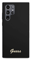 Guess GUHCS22LLSLMGBK ovitek za Samsung Galaxy S22 Ultra 5G, črn