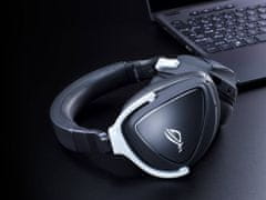 ASUS Rog Delta S slušalke, brezžične, Bluetooth, USB-C, črne (90YH03IW-B3UA00) - odprta embalaža