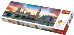 Trefl Puzzle Big Ben in Westminstrska palača, London / 500 kosov Panoramski
