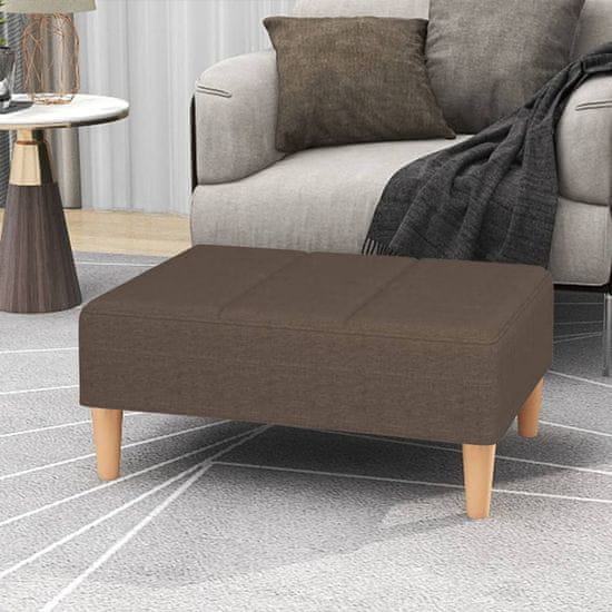 Vidaxl Stolček za noge taupe 78x56x32 cm blago
