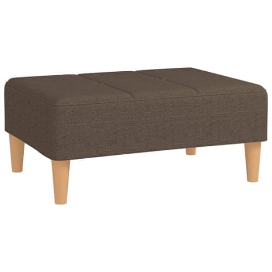 Vidaxl Stolček za noge taupe 78x56x32 cm blago