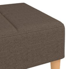 Vidaxl Stolček za noge taupe 78x56x32 cm blago