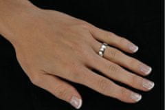 Silvego Poročni srebrni prstan Paradise za moške in ženske QRGN23M (Obseg 64 mm)