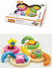 New Classic Toys VIGA Lesena sestavljanka Metulj 13 kosov