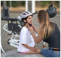 Bobike Otroška čelada PLUS S Pinky Zebra