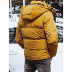 Dstreet Moška prešita zimska jakna WINA rumena tx4180 M