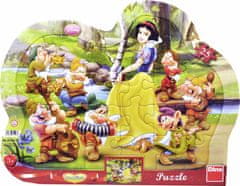 Dino Toys Walt Disney Sneguljčica 25D obris