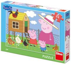 Dino Toys Peppa Pig - piščanci: sestavljanka 24 kosov