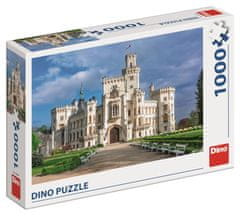 Dino Puzzle Grad Hluboka 66x47cm 1000 kosov