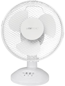Clatronic VL 3601 WH namizni ventilator 23cm bele barve