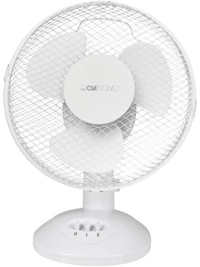 Clatronic VL 3601 WH namizni ventilator 23cm bele barve