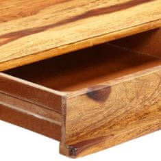 Vidaxl Pisalna miza 115x50x85 cm trden palisander