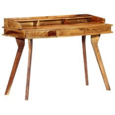 Vidaxl Pisalna miza 115x50x85 cm trden palisander
