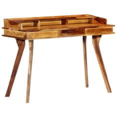 Vidaxl Pisalna miza 115x50x85 cm trden palisander