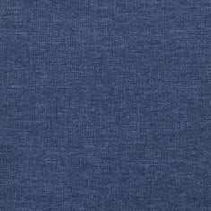 Vidaxl Podnožje, modro, 78x56x32 cm, oblazinjeno s tkanino