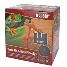 HOBBY Terraristik HOBBY Terra Fix & Easy Wheely's - Posebna kolesa za terarije HOBBY Fix & Easy z nosilnostjo 100 kg