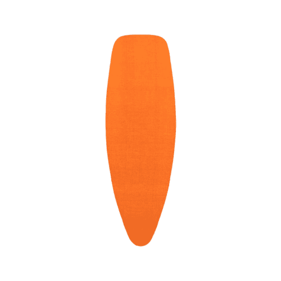 Brabantia prevleka in podloga za likalno desko D, 135 x 45 cm, oranžna