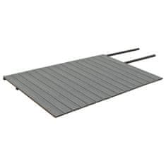 Greatstore Deske WPC za krov z dodatki, 30 m², 2,2 m, rjavo-sive barve
