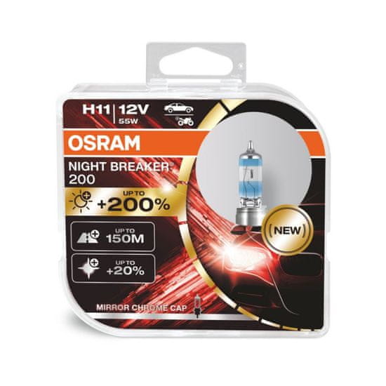 Osram H11 Night Breaker Laser +200% BOX 2 kosa