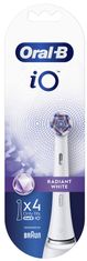 Oral-B iO Radiant White nastavek za zobno ščetko, 4/1, bel