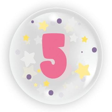shumee Tuban - 45 cm balon za deklico - številka 5