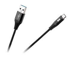 Rebel USB kabel 2.0 M.- tip C. M., črne barve, 0,5m
