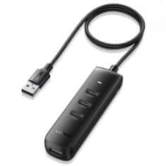 Ugreen CM416 HUB adapter USB / 4x USB 3.2 1m, črna