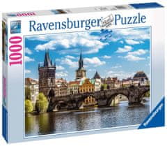 Ravensburger Puzzle Češka zbirka: pogled na Karlov most 1000 kosov