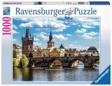 Ravensburger Puzzle Češka zbirka: pogled na Karlov most 1000 kosov