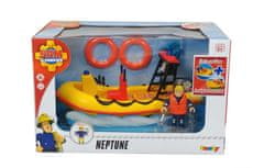 Simba Gasilec Sam Reševalni čoln Neptun 20 cm s figurico
