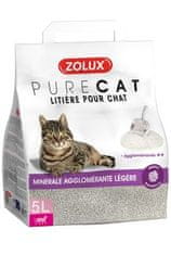 Zolux PURECAT premium light clumping litter 5l