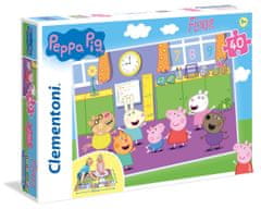 Clementoni Puzzle Supercolor Peppa Pig Floor / 40 kosov