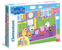 Clementoni Puzzle Supercolor Peppa Pig Floor / 40 kosov