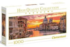 Clementoni Puzzle Panorama Grand Canal Benetke / 1000 kosov
