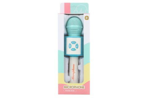 Mikrofon na baterije modre barve