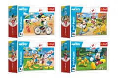 Trefl Minipuzzle 54 kosov Mickey Mouse Disney/ Dan s prijatelji 4 vrste