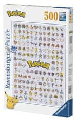 Ravensburger Puzzle Pokémon: Prvih 151 vrst 500 kosov