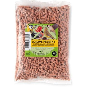 UGF Peleti iz loja z brusnicami in rozinami 500g