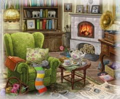 Ravensburger Escape EXIT puzzle Haunted Mansion 2: V dnevni sobi 99 kosov