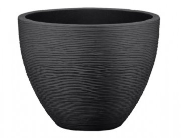 Pokrov za cvetlični lonec TROPEA plastični d40x31cm, antracit