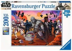 Ravensburger Sestavljanka Vojna zvezd - Mandalorian: Iz oči v oči XXL 200 kosov
