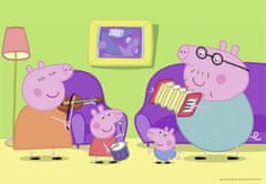 Ravensburger Sestavljanka Peppa Pig: Doma 2x12 kosov